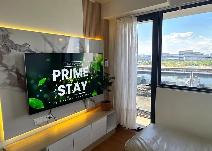 2br Facing Bay & View Shore 2 Residences Moa With Parking By Prime Apartment Manila